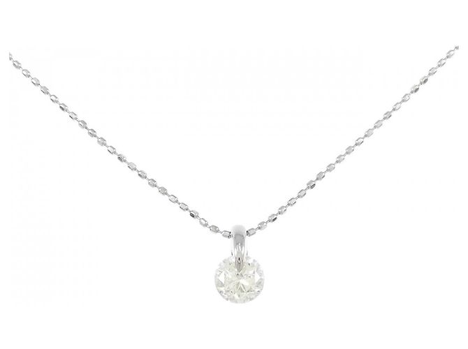 Autre Marque Collar de Diamante PT900 PT850 Plata