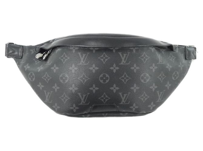 Borsa a tracolla Louis Vuitton Monogram Eclipse Discovery Bumbag Nero