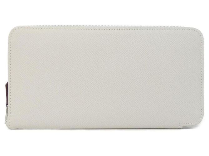 Silk In Hermès Cartera de seda Hermes MORS & CO In Classic Blanco
