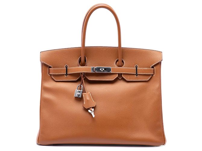 Hermès Marron Epsom Birkin Retourne 35