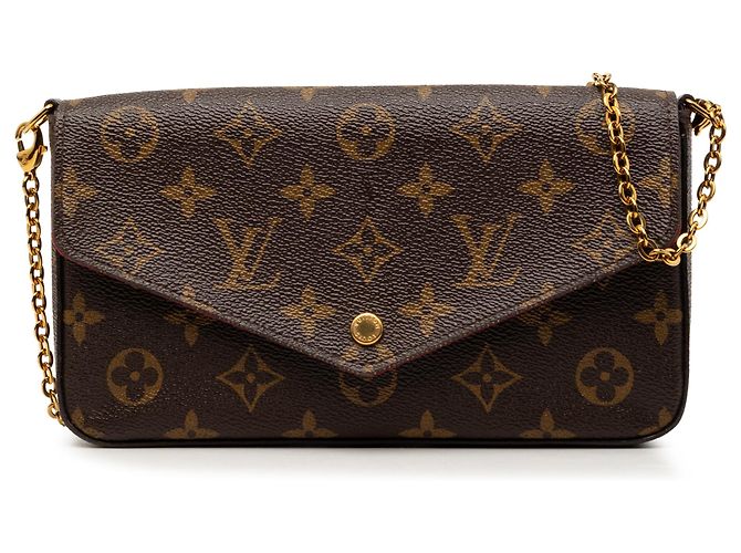 Louis Vuitton Pochette Felicie Monogram marrone