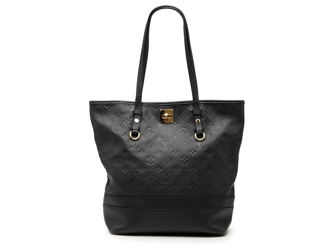 Louis Vuitton Black Monogram Empreinte Citadine PM Preto