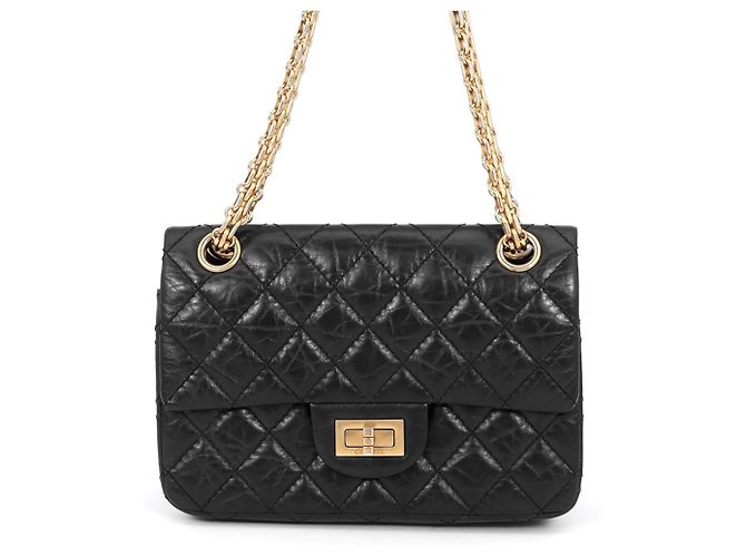 Borsa a Spalla Chanel Matelassé 2.55 Mini Nero