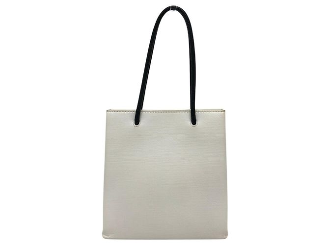 Borsa a tracolla in pelle bianca Balenciaga Bianco