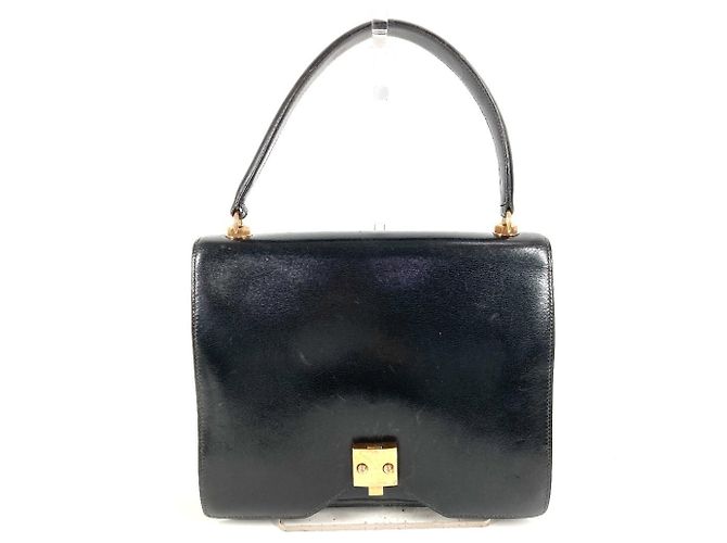 Hermès Hermes Vintage Sac G8 Handbag Noir