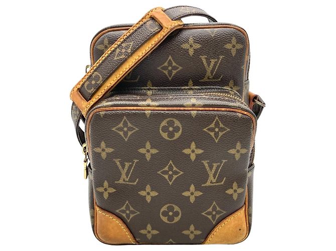 Sac à bandoulière Louis Vuitton Amazon Marron