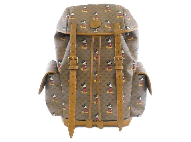 Gucci 603898 HWUDM Backpack Beige Light brown