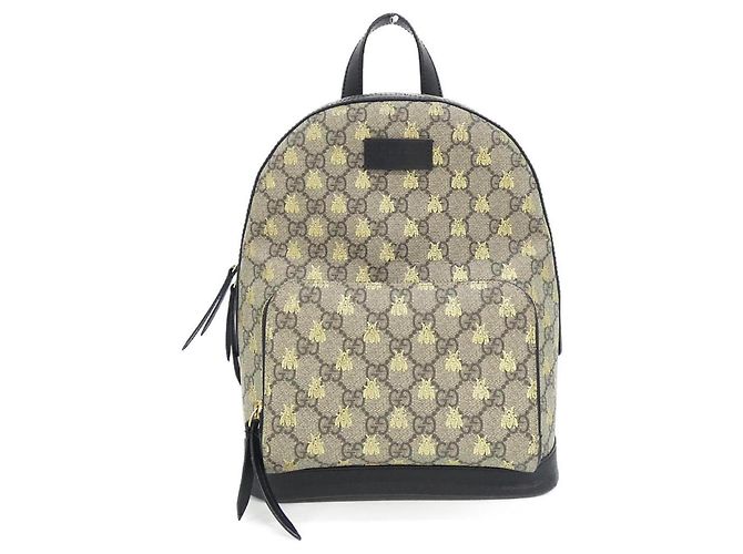 Gucci 427042 9N0AG Backpack Black Beige