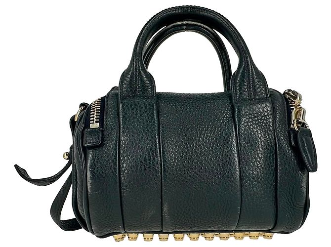 Alexander Wang Rocco Satchel in Black Leather