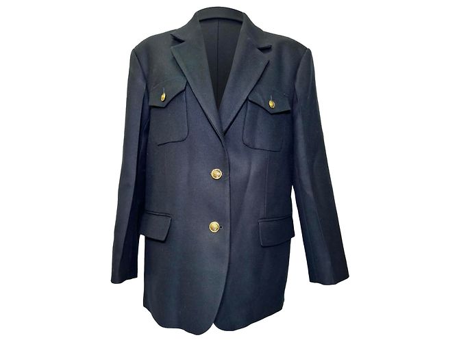 Blazer da completo Gemma in lana blu navy Sandro Paris