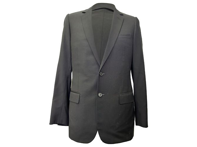 Dior Single-Breasted Blazer in Black Wool