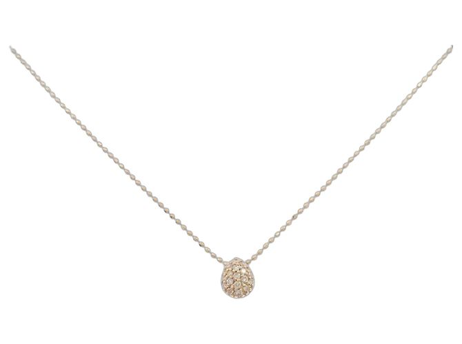 Autre Marque Collar de Diamante Au750 Rosa