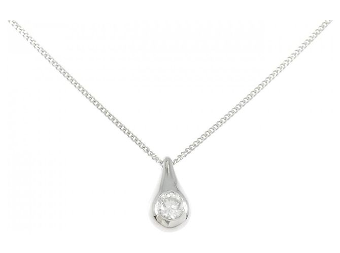 Autre Marque Collana di Diamanti PT900 PT850 Argento