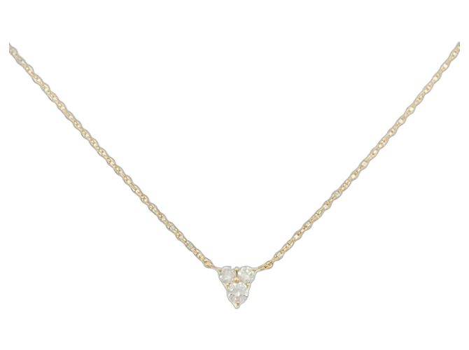 Autre Marque Collana con Diamanti Au750 D'oro