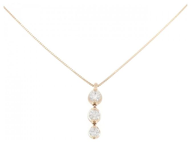 Autre Marque Collar de Diamante Au750 Rosa