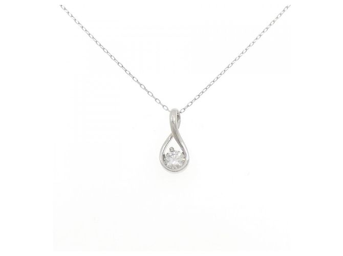 Autre Marque Collana di Diamanti PT900 PT850 Argento