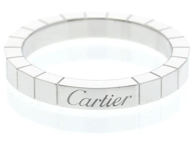 Cartier Lanieres 18K Weißgold Silber