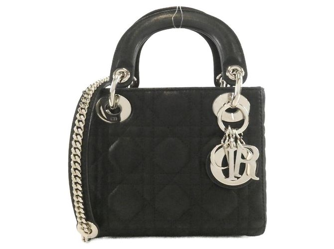 Mini borsa Lady Christian Dior Nero