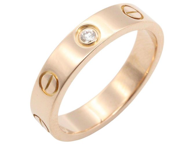 Cartier Mini Love 1PD Ring in Roségold Golden