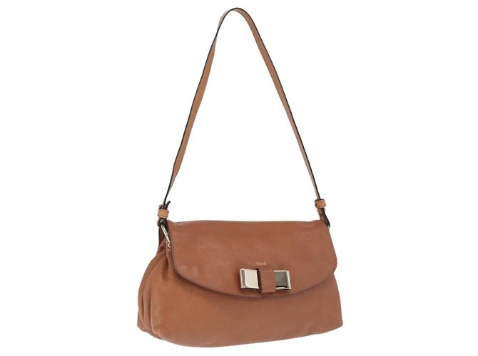 Chloé Chloe Lily Leather Marrone