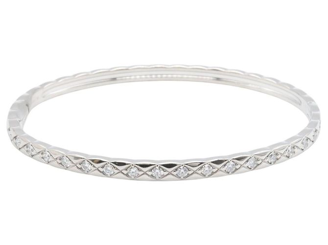 Chanel Coco Crush Diamond Bracelet White