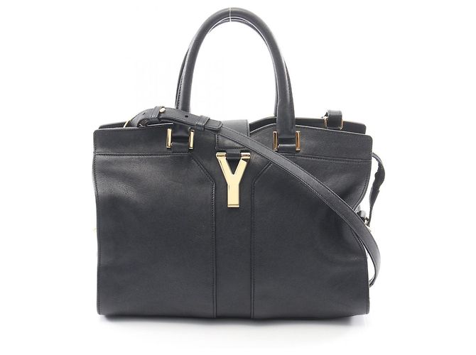 Borsa Cabas Y-Line Yves Saint Laurent Blu navy