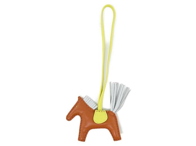 Hermès Hermes Rodeo Accessorio Bag Charm PM Marrone