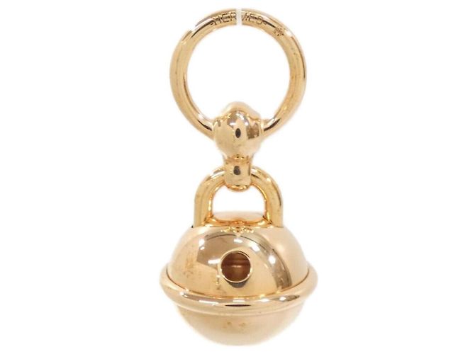 Ring Hermès Anello per sciarpa Hermes Charm Grelo 603339S D'oro
