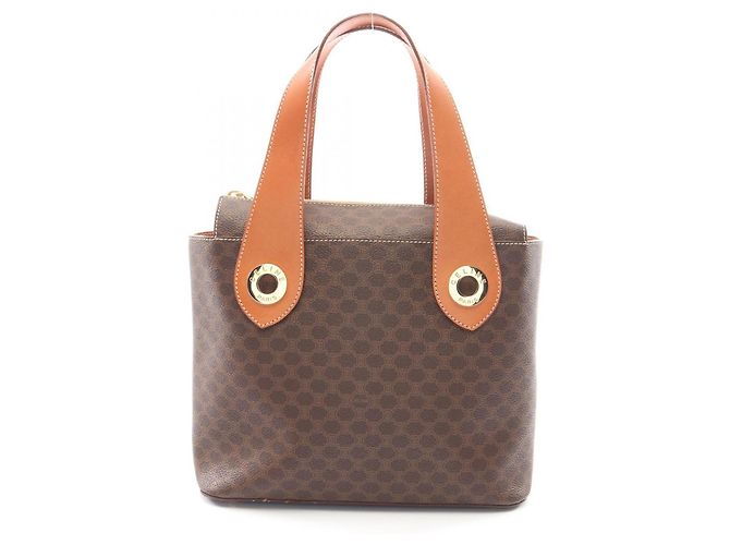 Céline Bolsa Celine Macadam Marrom