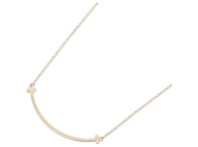 Collana T Smile Small di Tiffany & Co. D'oro