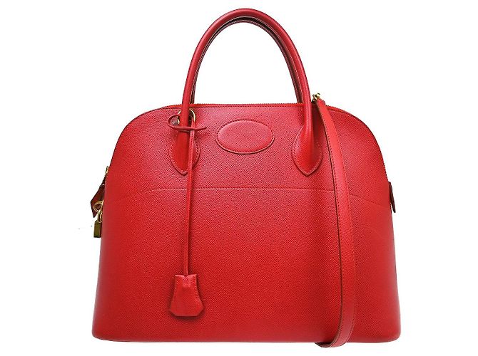 Hermès Hermes Bolide Courchevel 35 Rouge