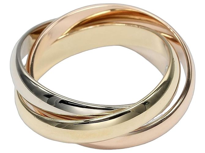Cartier Trinity Oro Tricolore 18K Medium D'oro