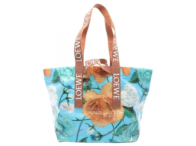 Bolsa Tote 2-Way Loewe Fold Shopper Multicor