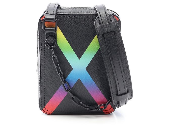 Borsa a tracolla Louis Vuitton Danube Messenger Nero