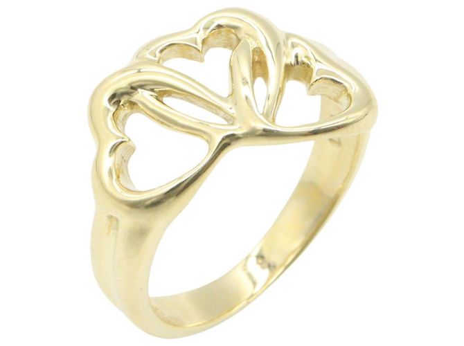 Anello Triple Heart Band Tiffany & Co. D'oro