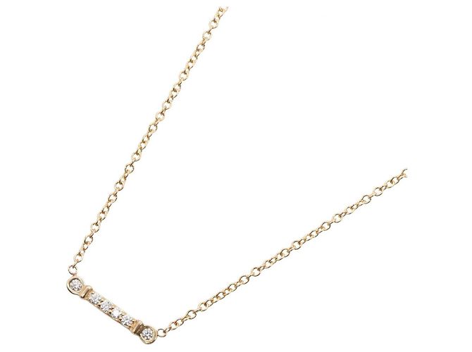 Collar Tiffany & Co. Fleur de Lis Stedam Diamond Dorado