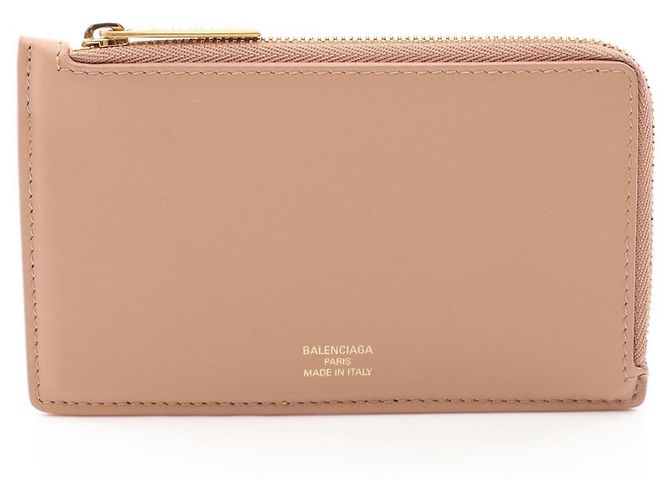 Balenciaga Envelope Fragment Card Case Beige
