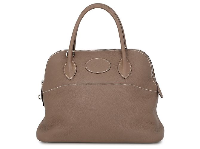Hermès Sac à main Hermes Bolide 31 Taupe