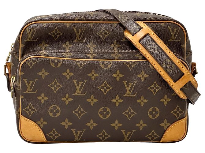Bolso de Hombro Louis Vuitton Monogram Castaño Monograma
