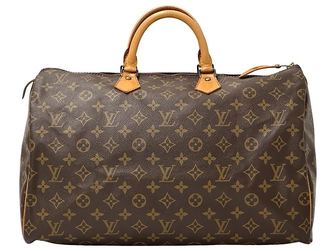 Speedy Sac à main Louis Vuitton Monogram Marron Monogramme