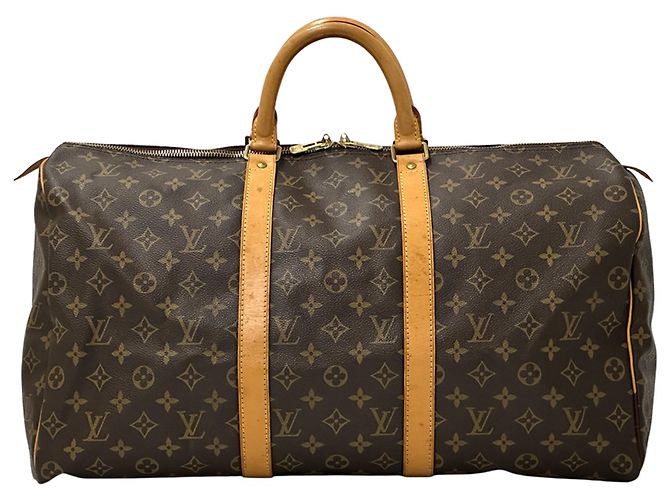 Bolso Boston Monogram Louis Vuitton Castaño Monograma