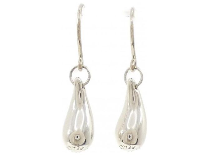 Tiffany & Co. Teardrop Silberohrringe