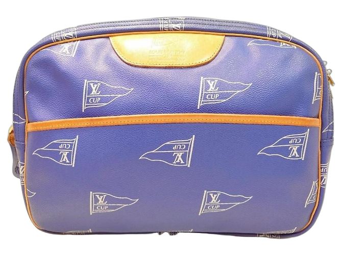 Speedy Bolsa Transversal Louis Vuitton Cup 1992 Sac Cowes Azul