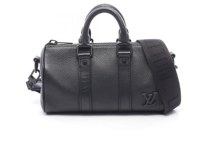 Borsa Louis Vuitton Keepall XS LV Aerogram Nero
