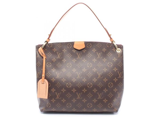 Bolsa de Ombro Louis Vuitton Graceful PM Marrom