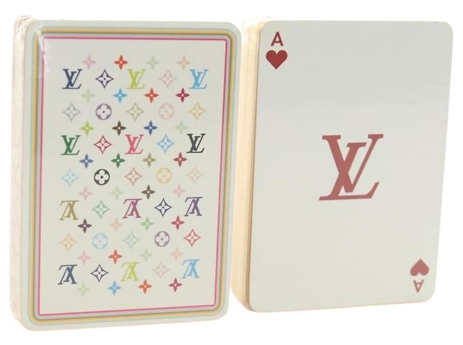 LOUIS VUITTON Playing Cards Paper Multicolor LV Auth 188733SAM Multiple colors