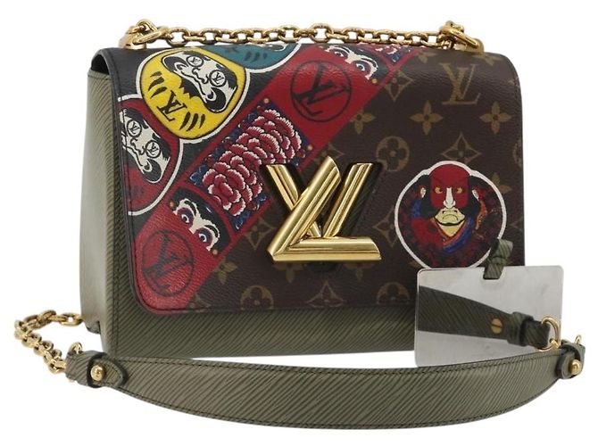 LOUIS VUITTON Monogram Kabuki Twist MM Shoulder Bag M67270 LV Auth 186369SAM Monograma