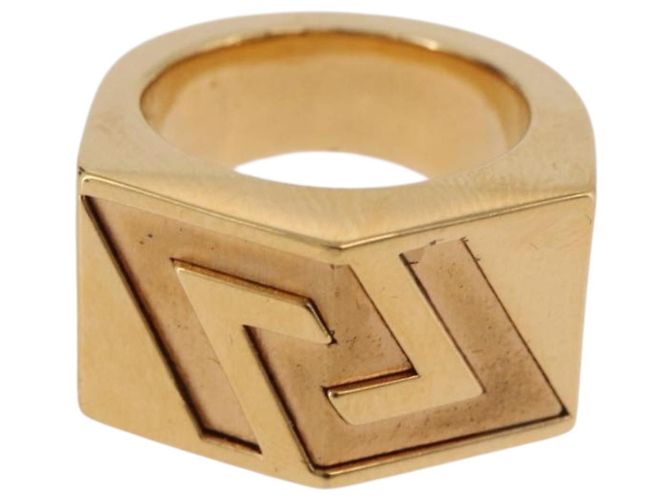 VERSACE Ring Metall Goldton Auth BA13629V