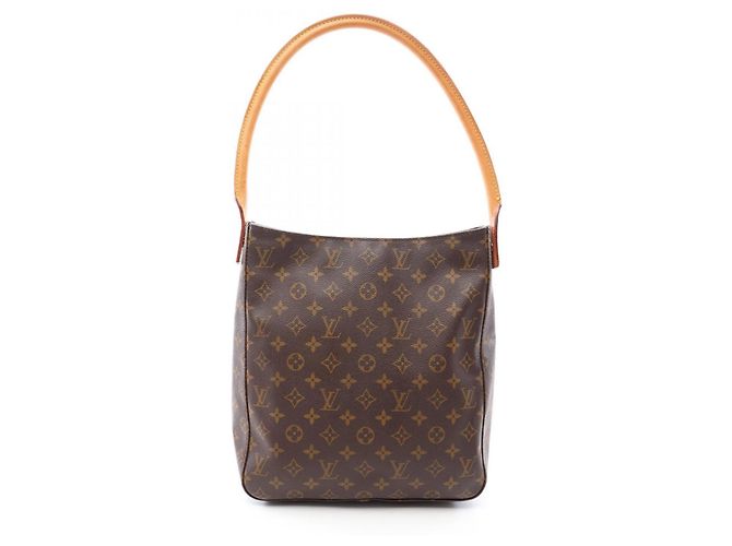 Sac à l'épaule Louis Vuitton Looping GM Marron