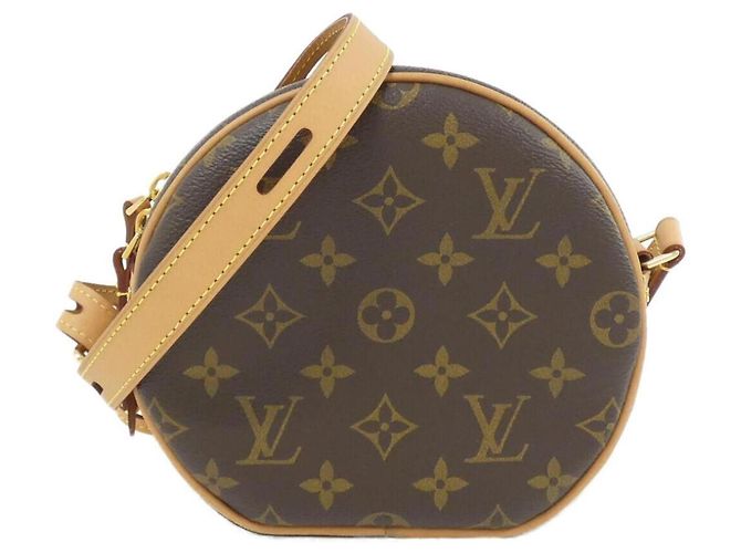 Borsa a Spalla Louis Vuitton Monogram Boite Chapeau Souple PM Marrone